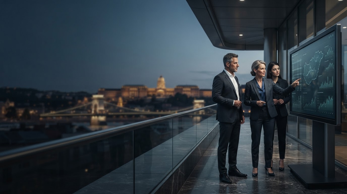 Zafír Tőkevár AI-alapú adatelemzési és kockázatkezelési platform vizualizációja